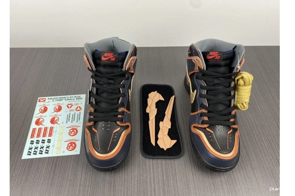 Gundam Banshee Nike RX-0 02 High DH7717-400 SB Unicorn Dunk 0722